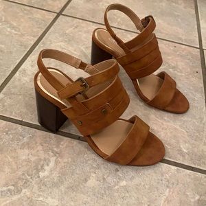 Cinderella of Boston brown sandal heels size 32